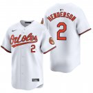 Baltimore Orioles #2 Gunnar Henderson White Men's & Youth Stitched Jersey