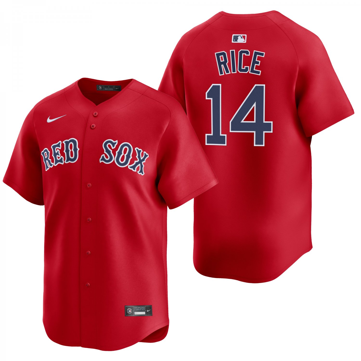 Boston Red Sox #14 Jim Rice Red Men's & Youth Stitched Jersey