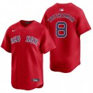 Boston Red Sox #8 Carl Yastrzemski Red Men's & Youth Stitched Jersey