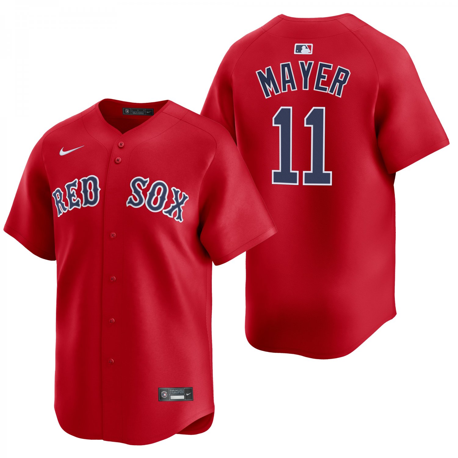 Boston Red Sox #11 Marcelo Mayer Red Men's & Youth Stitched Jersey