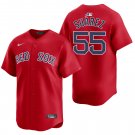 Boston Red Sox #55 Ranger Suarez Red Men's & Youth Stitched Jersey