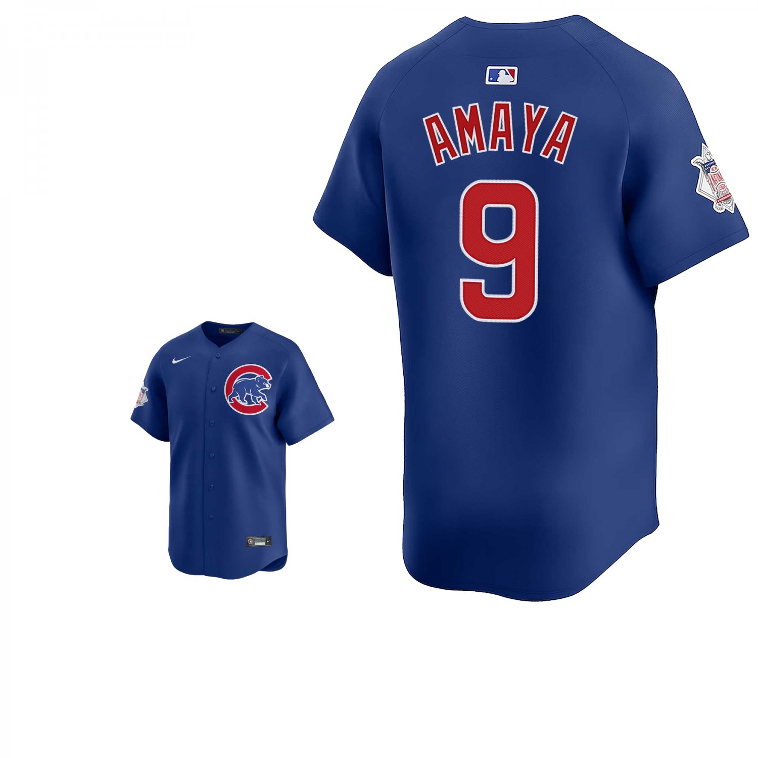 Chicago Cubs #9 Miguel Amaya Royal Blue Men's & Youth Stitched Jersey