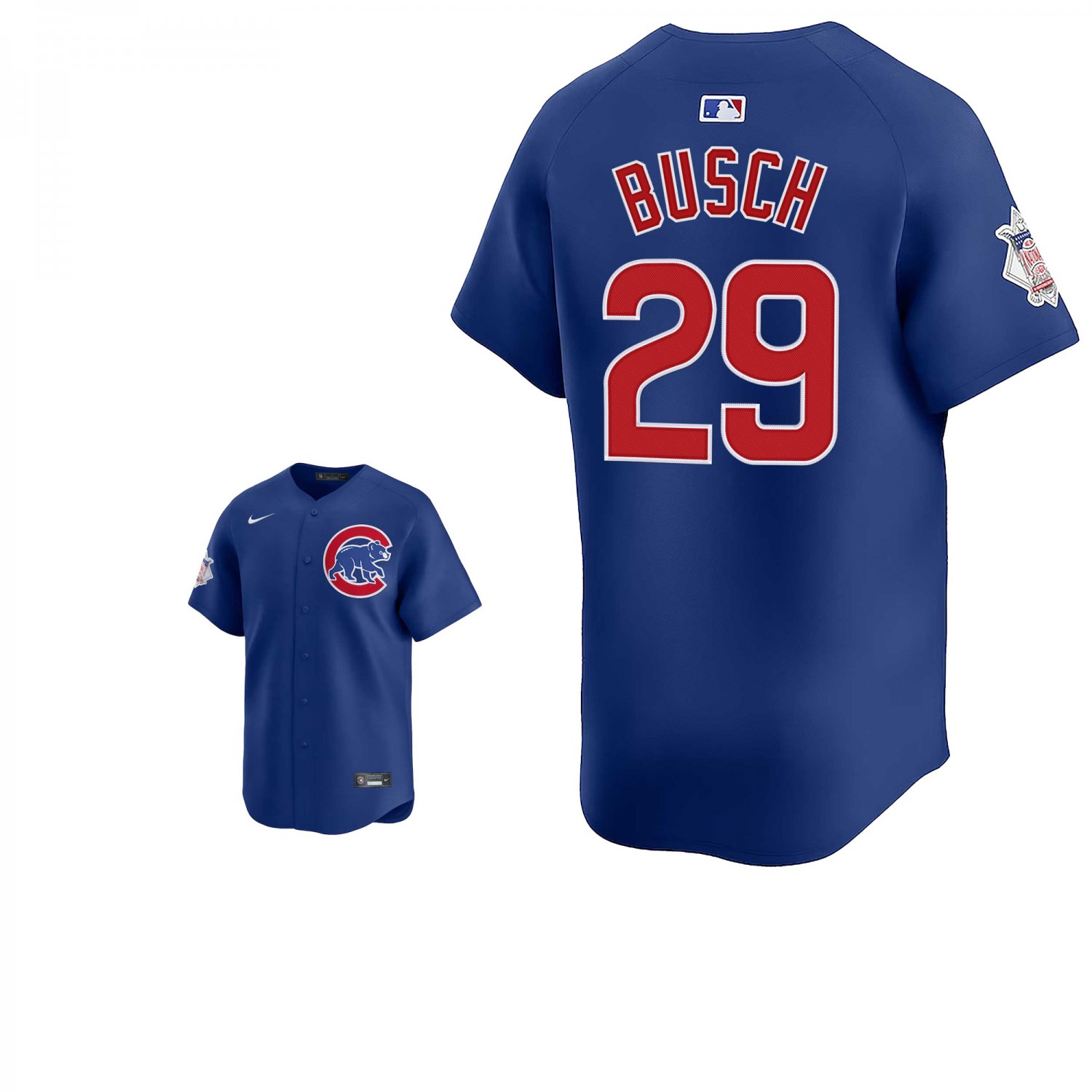 Chicago Cubs #29 Michael Busch Royal Blue Men's & Youth Stitched Jersey