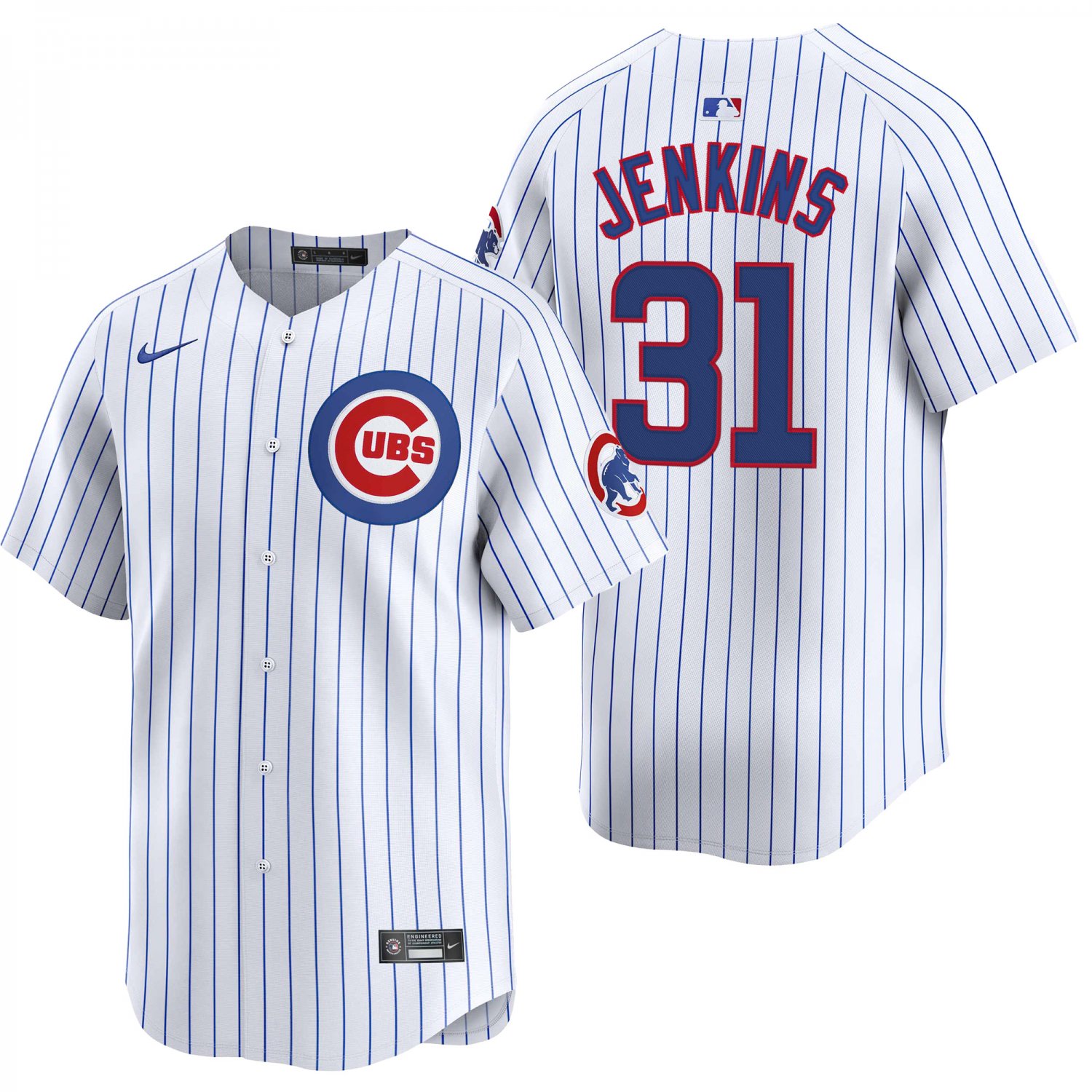 Chicago Cubs #31 Ferguson Jenkins White Men's & Youth Stitched Jersey