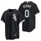 Chicago White Sox #0 Luisangel Acuna Black Men's & Youth Stitched Jersey