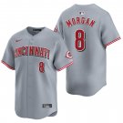 Cincinnati Reds #8 Joe Morgan Gray Men's & Youth Stitched Jersey