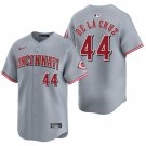 Cincinnati Reds #44 Elly De La Cruz Gray Men's & Youth Stitched Jersey