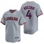 Cleveland Guardians #4 Brayan Rocchio Gray Men's & Youth Stitched Jersey
