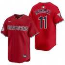 Cleveland Guardians #11 Jose Ramirez Red Men's & Youth Stitched Jersey