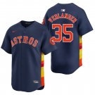 Houston Astros #35 Justin Verlander Navy Men's & Youth Stitched Jersey