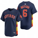 Houston Astros #6 Jake Meyers Navy Men's & Youth Stitched Jersey