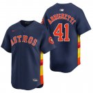 Houston Astros #41 Spencer Arrighetti Navy Men's & Youth Stitched Jersey