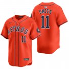 Houston Astros #11 Cam Smith Orange Men's & Youth Stitched Jersey