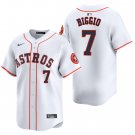 Houston Astros #7 Craig Biggio White Men's & Youth Stitched Jersey