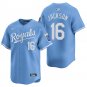 Kansas City Royals #16 Bo Jackson Light Blue Men's & Youth Stitched Jersey