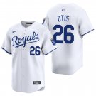 Kansas City Royals #26 Amos Otis  White Men's & Youth Stitched Jersey