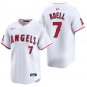 Los Angeles Angels #7 Jo Adell White Men's & Youth Stitched Jersey