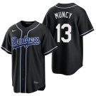 Los Angeles Dodgers #13 Max Muncy Black Men's & Youth Stitched Jersey