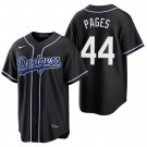 Los Angeles Dodgers #44 Andy Pages Black Men's & Youth Stitched Jersey
