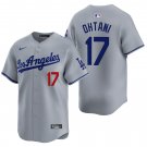 Los Angeles Dodgers #17 Shohei Ohtani Gray Men's & Youth Stitched Jersey