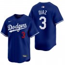Los Angeles Dodgers #3 Edwin Diaz Royal Blue Men's & Youth Stitched Jersey