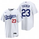 Los Angeles Dodgers #23 Kyle Tucker White Men's & Youth Stitched Jersey