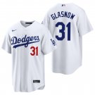 Los Angeles Dodgers #31 Tyler Glasnow White Men's & Youth Stitched Jersey