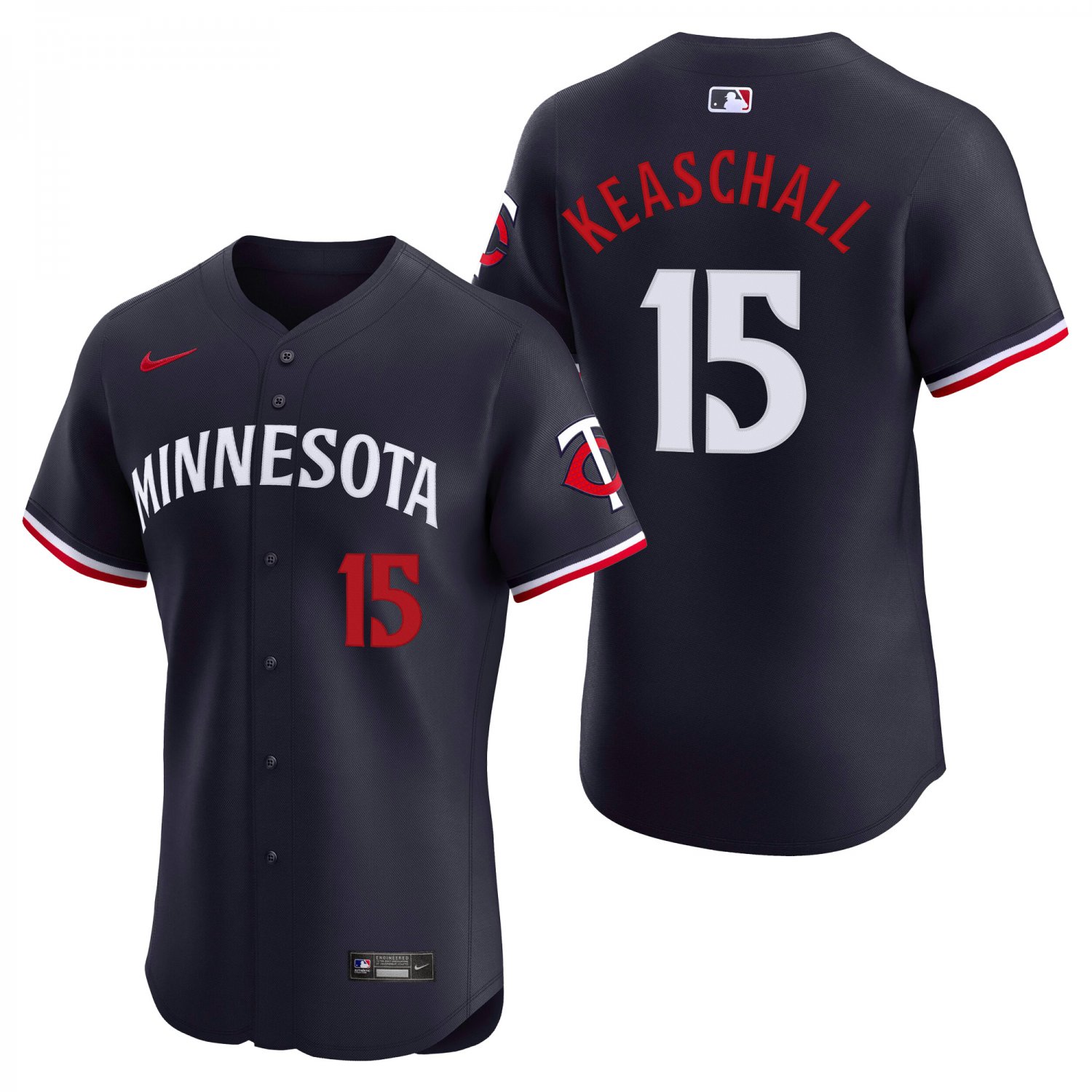 Minnesota Twins #15 Luke Keaschall Navy Men's & Youth Stitched Jersey