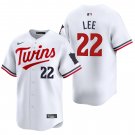 Minnesota Twins #22 Brooks Lee White Men's & Youth Stitched Jersey