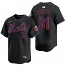 New York Mets #31 Mike Piazza Black Men's & Youth Stitched Jersey