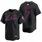 New York Mets #7 Brett Baty Black Men's & Youth Stitched Jersey