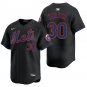 New York Mets #30 Luke Weaver Black Men's & Youth Stitched Jersey