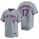 New York Mets #17 Keith Hernandez Gray Men's & Youth Stitched Jersey