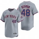 New York Mets #48 Jacob deGrom Gray Men's & Youth Stitched Jersey