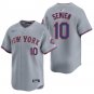 New York Mets #10 Marcus Semien Gray Men's & Youth Stitched Jersey