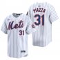 New York Mets #31 Mike Piazza White Men's & Youth Stitched Jersey