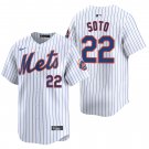 New York Mets #22 Juan Soto White Men's & Youth Stitched Jersey