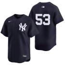 New York Yankees #53 David Bednar Navy Men's & Youth Stitched Jersey