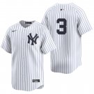 New York Yankees #3 Babe Ruth  White Men's & Youth Stitched Jersey