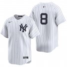 New York Yankees #8 Yogi Berra  White Men's & Youth Stitched Jersey