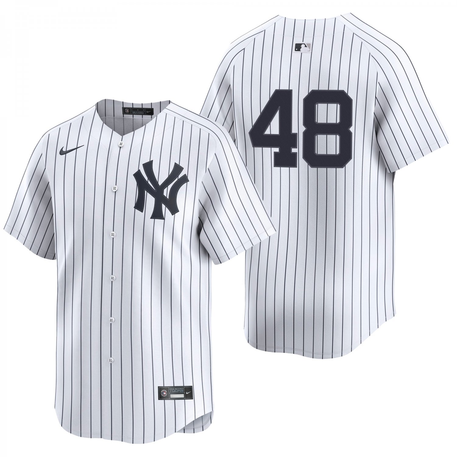 New York Yankees #48 Paul Goldschmidt White Men's & Youth Stitched Jersey