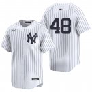 New York Yankees #48 Paul Goldschmidt White Men's & Youth Stitched Jersey