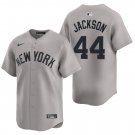 New York Yankees #44 Reggie Jackson Gray Men's & Youth Stitched Jersey