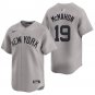 New York Yankees #19 Ryan McMahon Gray Men's & Youth Stitched Jersey