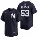New York Yankees #53 David Bednar Navy Men's & Youth Stitched Jersey
