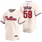 Philadelphia Phillies #59 Jhoan Duran Cream Men's & Youth Stitched Jersey