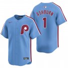 Philadelphia Phillies #1 Richie Ashburn Light Blue Men's & Youth Stitched Jersey