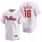 Philadelphia Phillies #16 Brandon Marsh White Men's & Youth Stitched Jersey