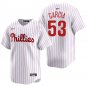 Philadelphia Phillies #53 Adolis Garcia White Men's & Youth Stitched Jersey