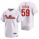 Philadelphia Phillies #59 Jhoan Duran White Men's & Youth Stitched Jersey